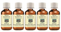 Natural Squalane Oil (derived from Olives) (Pack of Five) 100mlx5 (16.9 oz)